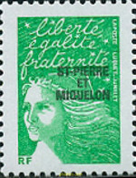 123468 MNH SAN PEDRO Y MIQUELON 2003 MARIANNE DE LUQUET - Usati