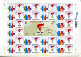 355857 MNH HONG KONG 2006 SELLOS CON MENSAJE - Lots & Serien