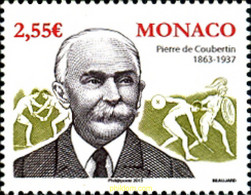 297333 MNH MONACO 2013 PIERRE DE COUBERTIN - Altri & Non Classificati