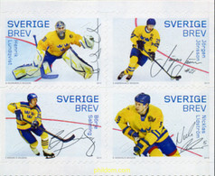 298386 MNH SUECIA 2013 JUEGO NACIONAL HOCKEY SOBRE HIELO - Gebruikt