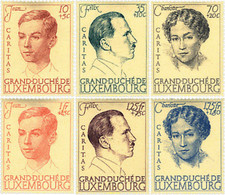 339409 HINGED LUXEMBURGO 1939 20 ANIVERSARIO DEL REINADO DE LA GRAN DUQUESA CHARLOTTE - Usati