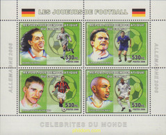 228561 MNH CONGO. República Democrática 2006 GRANDES JUGADORES DEl FUTBOL - Afgestempeld