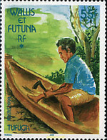 56998 MNH WALLIS Y FUTUNA 1999 ARTESANIA TRADICIONAL - Usados