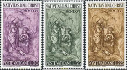 685491 MNH VATICANO 1966 NAVIDAD - Gebraucht