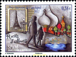 263357 MNH SAN PEDRO Y MIQUELON 2011 PREMIO LITERARIO DEL ARCHIPIELAGO - Usati