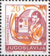 287554 MNH YUGOSLAVIA 1992 SERIE BASICA - Collections, Lots & Series