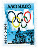 67805 MNH MONACO 1994 CENTENARIO DEL COMITE OLIMPICO INTERNACIONAL - Sonstige & Ohne Zuordnung