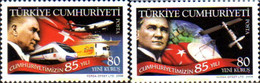 237554 MNH TURQUIA 2008 85 ANIVERSARIO DE LA REPUBLICA - Verzamelingen & Reeksen