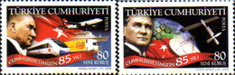 237554 MNH TURQUIA 2008 85 ANIVERSARIO DE LA REPUBLICA - Lots & Serien