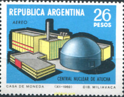 283805 MNH ARGENTINA 1969 ECONOMIA Y TECNICA - Oblitérés