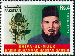 138731 MNH PAKISTAN 2002 HOMENAJE A SHIFA-UL-MULK - Pakistan