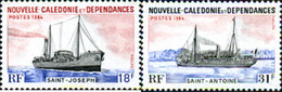 256580 MNH NUEVA CALEDONIA 1984 BARCOS ANTIGUOS - Used Stamps