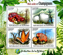 298964 MNH BURUNDI 2012 SETAS - Usados