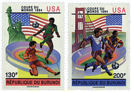 28021 MNH BURUNDI 1993 COPA DEL MUNDO DE FUTBOL. USA-94 - Ungebraucht