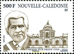 341593 MNH NUEVA CALEDONIA 2015 SENADOR D. UKEIWE - Oblitérés