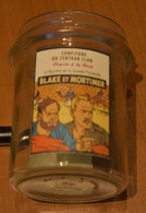 Blake Et Mortimer - Confiture Du Centaur Club - Fraise à La Rose - Pot Vide - Art De La Table