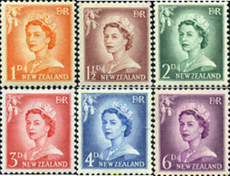 348846 MNH NUEVA ZELANDA 1955 BASICA - Variedades Y Curiosidades