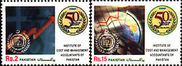 91691 MNH PAKISTAN 2000 50 ANIVERSARIO DEL INSTITUTO DE CONTABILIDAD - Pakistan