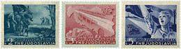 39937 MNH YUGOSLAVIA 1950 INAUGURACION DE LA AUTOPISTA BELGRADO-ZAGREB - Collezioni & Lotti