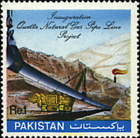 45592 MNH PAKISTAN 1983 INAUGURACION DEL CONDUCTO DE GAS NATURAL - Pakistan