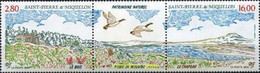 161456 MNH SAN PEDRO Y MIQUELON 1994 PATRIMONIO NATURAL - Oblitérés