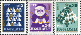 293880 MNH YUGOSLAVIA 1966 AÑO NUEVO 1967 - Colecciones & Series