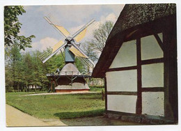 AK 118348 GERMANY - Cloppenburg - Freilichtmuseum - Heuerhaus Und Kokerwindmühle - Cloppenburg