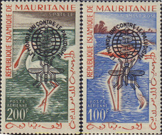 79591 MNH MAURITANIA 1962 ERRADICACION DE LA MALARIA - Mauritanie (1960-...)