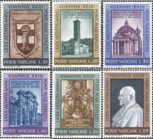 684256 HINGED VATICANO 1961 80 ANIVERSARIO DE JUAN XXIII - Used Stamps