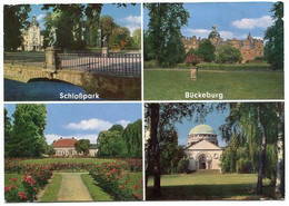 AK 118349 GERMANY - Bückeburg - Schloßpark Mit Schloß Und Mausoleum - Bueckeburg