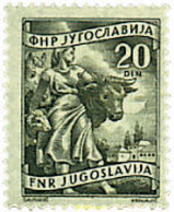 293766 MNH YUGOSLAVIA 1950 OFICIOS - Colecciones & Series