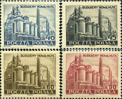 693839 HINGED POLONIA 1951 APERTURA DE LAS FUNDICIONES LÉNINE - Sin Clasificación