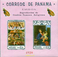350151 MNH PANAMA 1966 PINTURA RELIGIOSA - Panama