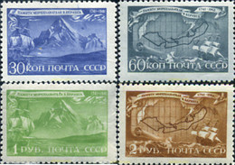 606770 MNH UNION SOVIETICA 1943 BICENTENARIO DE LA MUERTE DEL EXPLORADOR VITUS BERING - Collections