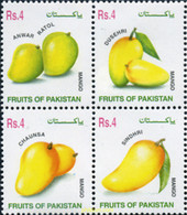 198284 MNH PAKISTAN 2002 FRUTAS - Pakistan