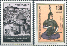 172336 MNH TURQUIA 1964 9 CENTENARIO DE LA CONQUISTA DE KARS - Lots & Serien