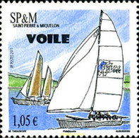 267134 MNH SAN PEDRO Y MIQUELON 2011 VELA - Gebruikt