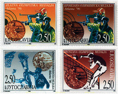 67357 MNH YUGOSLAVIA 1996 26 JUEGOS OLIMPICOS VERANO ATLANTA 1996 - Gebraucht