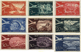 287614 MNH YUGOSLAVIA 1951 TURISMO - Collections, Lots & Séries