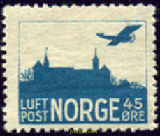 101832 MNH NORUEGA 1927 AVIONES - Cartas & Documentos