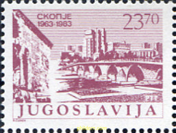 287334 MNH YUGOSLAVIA 1983 20 ANIVERSARIO DEL SEISMO DE SKOPJE - Colecciones & Series