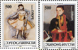 287561 MNH YUGOSLAVIA 1992 PINTURA - Collections, Lots & Series