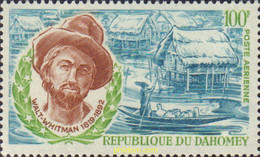 600252 MNH DAHOMEY 1970 WALT-WHITMAN - Other & Unclassified