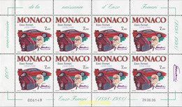 9840 MNH MONACO 1998 CENTENARIO DE ENZO FERRARI - Otros & Sin Clasificación