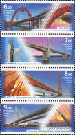 223197 MNH RUSIA 2008 PUENTES - Usati