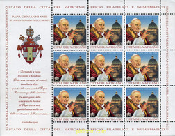 315726 MNH VATICANO 2013 50 ANIVERSARIO PAPA JUAN XXIII - Oblitérés