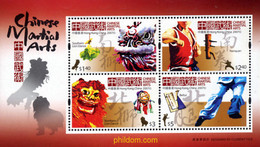 224069 MNH HONG KONG 2007 ARTES MARCIALES - Lots & Serien