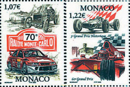 104216 MNH MONACO 2002 AUTOMOVIL CLUB DE MONACO - Autres & Non Classés