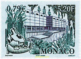 61469 MNH MONACO 2000 NUEVO MUSEO DE ANTROPOLOGIA - Otros & Sin Clasificación