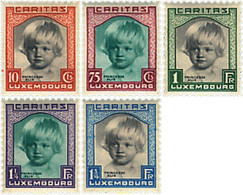 97212 MNH LUXEMBURGO 1931 PRO OBRAS SOCIALES - Oblitérés